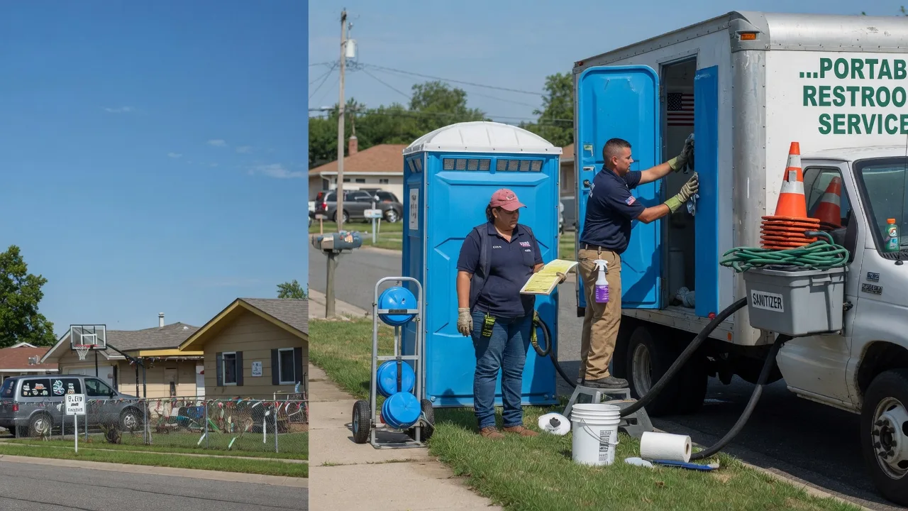 Porta Potty Rental in West Chester, IA near me